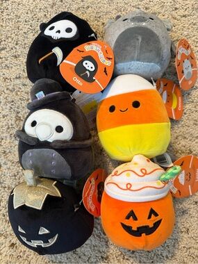 Squishmallows Halloween Mini Plush Set